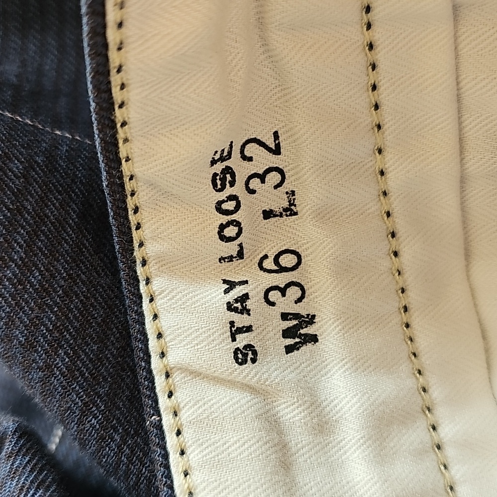 Levi's Blue XX Chino Stay Loose Pants 36x32 - Picture 13 of 15